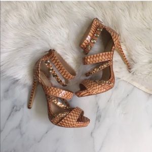 Shoedazzle | Kara Heel Orange